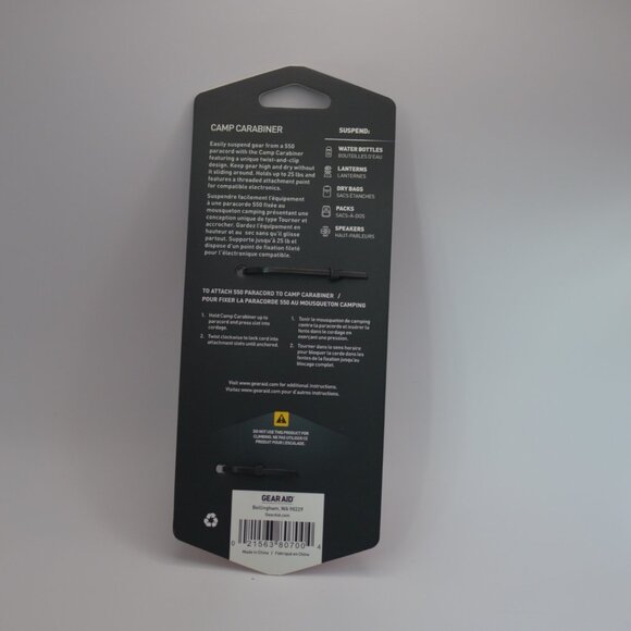 Gear Aid Camp Carabiner (NWT) - Picture 2 of 2